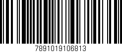 Código de barras (EAN, GTIN, SKU, ISBN): '7891019106813'
