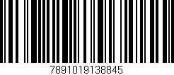 Código de barras (EAN, GTIN, SKU, ISBN): '7891019138845'