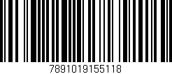 Código de barras (EAN, GTIN, SKU, ISBN): '7891019155118'