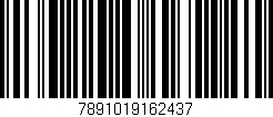 Código de barras (EAN, GTIN, SKU, ISBN): '7891019162437'