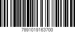 Código de barras (EAN, GTIN, SKU, ISBN): '7891019163700'