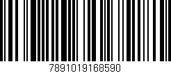 Código de barras (EAN, GTIN, SKU, ISBN): '7891019168590'