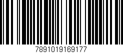 Código de barras (EAN, GTIN, SKU, ISBN): '7891019169177'
