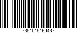 Código de barras (EAN, GTIN, SKU, ISBN): '7891019169467'