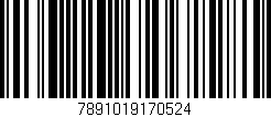 Código de barras (EAN, GTIN, SKU, ISBN): '7891019170524'