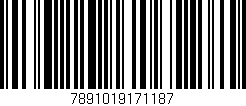 Código de barras (EAN, GTIN, SKU, ISBN): '7891019171187'