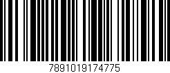 Código de barras (EAN, GTIN, SKU, ISBN): '7891019174775'