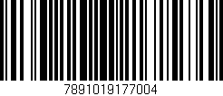 Código de barras (EAN, GTIN, SKU, ISBN): '7891019177004'