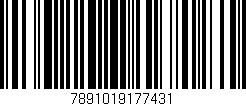 Código de barras (EAN, GTIN, SKU, ISBN): '7891019177431'