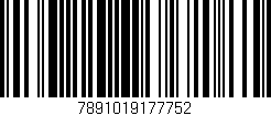 Código de barras (EAN, GTIN, SKU, ISBN): '7891019177752'
