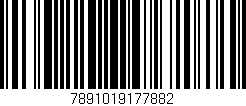 Código de barras (EAN, GTIN, SKU, ISBN): '7891019177882'