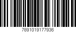 Código de barras (EAN, GTIN, SKU, ISBN): '7891019177936'