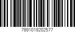 Código de barras (EAN, GTIN, SKU, ISBN): '7891019202577'