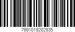 Código de barras (EAN, GTIN, SKU, ISBN): '7891019202935'