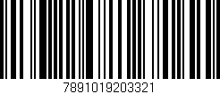 Código de barras (EAN, GTIN, SKU, ISBN): '7891019203321'