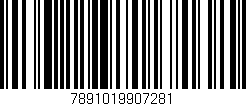 Código de barras (EAN, GTIN, SKU, ISBN): '7891019907281'