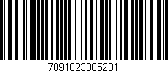 Código de barras (EAN, GTIN, SKU, ISBN): '7891023005201'