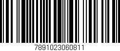 Código de barras (EAN, GTIN, SKU, ISBN): '7891023060811'