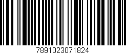 Código de barras (EAN, GTIN, SKU, ISBN): '7891023071824'