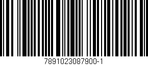 Código de barras (EAN, GTIN, SKU, ISBN): '7891023087900-1'