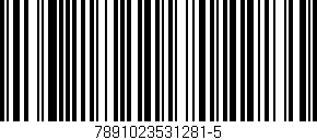 Código de barras (EAN, GTIN, SKU, ISBN): '7891023531281-5'