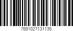 Código de barras (EAN, GTIN, SKU, ISBN): '7891027131135'