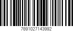 Código de barras (EAN, GTIN, SKU, ISBN): '7891027143992'