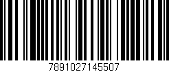 Código de barras (EAN, GTIN, SKU, ISBN): '7891027145507'