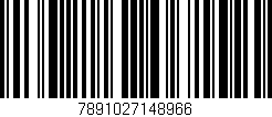 Código de barras (EAN, GTIN, SKU, ISBN): '7891027148966'