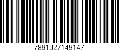 Código de barras (EAN, GTIN, SKU, ISBN): '7891027149147'