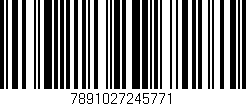 Código de barras (EAN, GTIN, SKU, ISBN): '7891027245771'