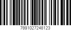 Código de barras (EAN, GTIN, SKU, ISBN): '7891027248123'