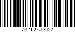 Código de barras (EAN, GTIN, SKU, ISBN): '7891027496937'