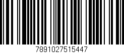Código de barras (EAN, GTIN, SKU, ISBN): '7891027515447'