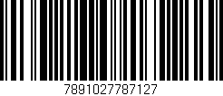 Código de barras (EAN, GTIN, SKU, ISBN): '7891027787127'