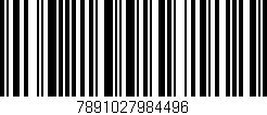 Código de barras (EAN, GTIN, SKU, ISBN): '7891027984496'