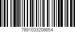 Código de barras (EAN, GTIN, SKU, ISBN): '7891033208654'
