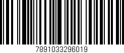Código de barras (EAN, GTIN, SKU, ISBN): '7891033296019'