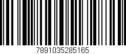 Código de barras (EAN, GTIN, SKU, ISBN): '7891035285165'