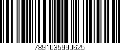 Código de barras (EAN, GTIN, SKU, ISBN): '7891035990625'