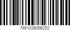 Código de barras (EAN, GTIN, SKU, ISBN): '7891038086202'