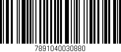 Código de barras (EAN, GTIN, SKU, ISBN): '7891040030880'