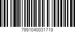 Código de barras (EAN, GTIN, SKU, ISBN): '7891040031719'