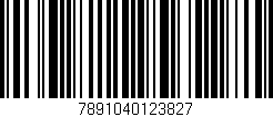 Código de barras (EAN, GTIN, SKU, ISBN): '7891040123827'