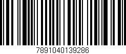 Código de barras (EAN, GTIN, SKU, ISBN): '7891040139286'