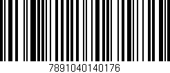 Código de barras (EAN, GTIN, SKU, ISBN): '7891040140176'