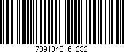 Código de barras (EAN, GTIN, SKU, ISBN): '7891040161232'