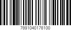 Código de barras (EAN, GTIN, SKU, ISBN): '7891040178100'