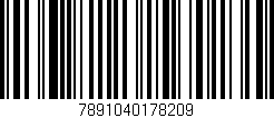 Código de barras (EAN, GTIN, SKU, ISBN): '7891040178209'