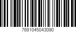 Código de barras (EAN, GTIN, SKU, ISBN): '7891045043090'